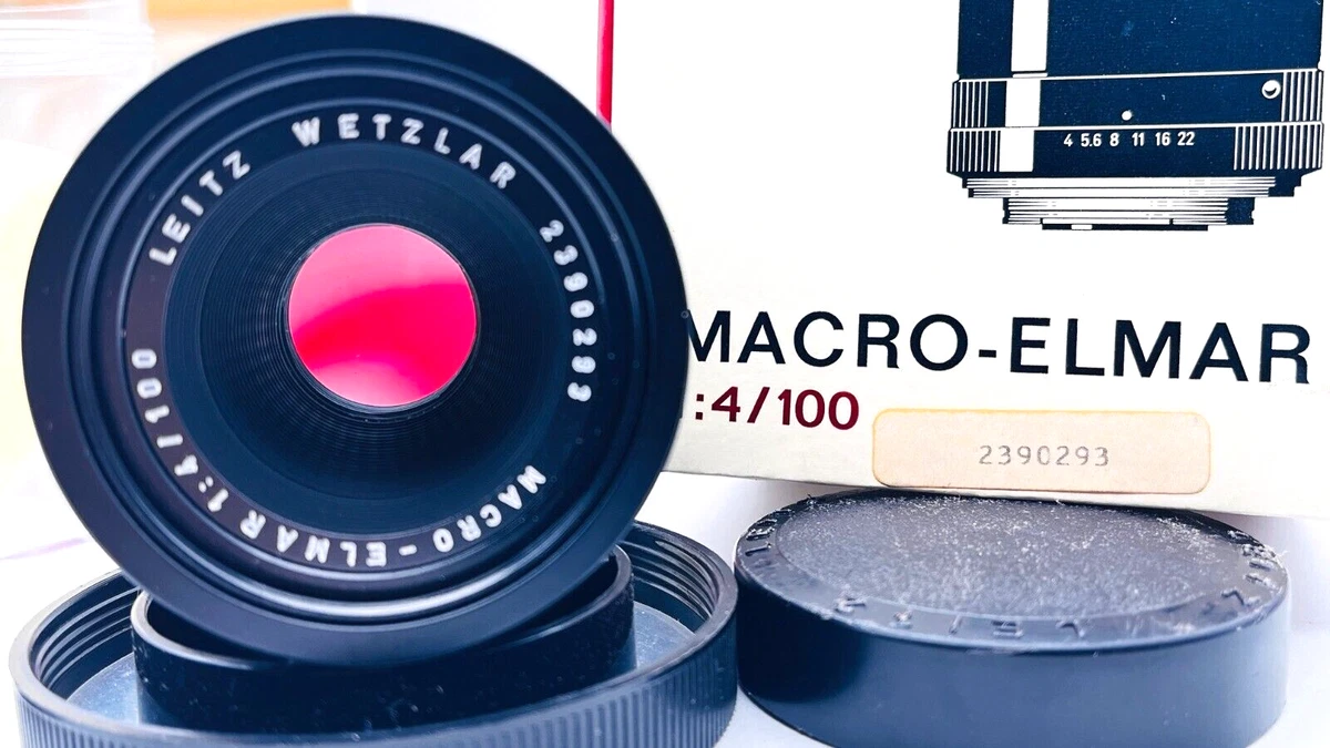 美品　ライカ　LEICA MACRO-ELMAR-R 1:4/100 E55 Leica Classics