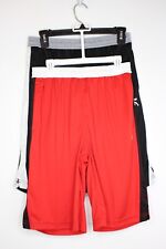 Boy's And 1 Basketball Shorts 9" Inseam Red & Black 2-Pack Size XL (14/16)
