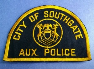 CITY OF SOUTHGATE, MICHIGAN AUXILIARY POLICE SHOULDER PATCH MI - Picture 1 of 2