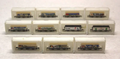 11  Vintage Marklin Mini Club Flag Series Trains - Image 1 of 4