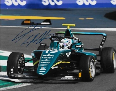 Signed Tina Hausmann Formula 1 Academy Aston Martin Racing 8x10 Photo 5 Original - Image 1 of 2