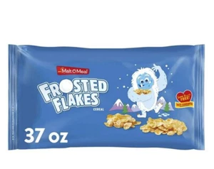 Malt-O-Meal Frosted Flakes Cereal, Family Size, Crunchy 37 oz Resealable Bag - Picture 1 of 9