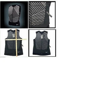 Rare!!!Nike AeroLoft Flash Men's Grey Goose Down Running Vest LARGE 859208 010 - Picture 1 of 9