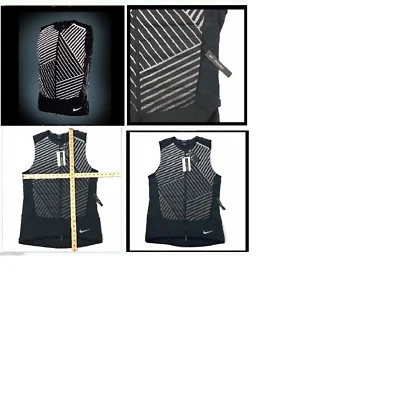 Rare!!!Nike AeroLoft Flash Men's Grey Goose Down Running Vest LARGE 859208 010 - Image 1 of 4