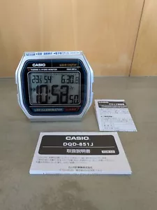 CASIO A158WA Motif electric wave alarm clock DQD-851J-8JF From Japan New - Picture 1 of 12