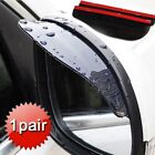 Transparent Black Side Mirror Rain Visor Enhance Safety in Rainy Conditions