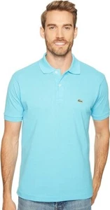 Lacoste Mens Legacy Short Sleeve L.12.12 Pique Polo Shirt, Size 3-Small - Picture 1 of 1