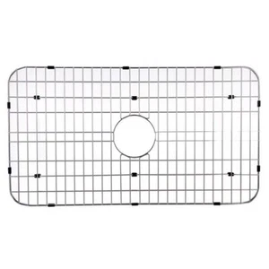 Alfi Brand Sink Grids 0.63"Hx17.13"Wx0.63"D Modern In Brushed Stainless Steel - Picture 1 of 8
