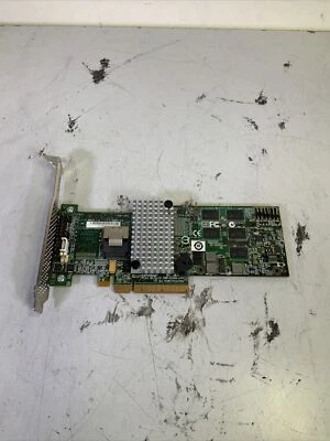 LSI MEGARAID SAS L3-25121-86C 500605B RAID CONTROLLER CARD - NG Q6F - Image 1 of 4