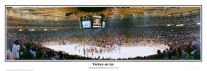 NHL New York Rangers Madison Square Garden Victory on Ice Panoramic Poster 4001 - Picture 1 of 5