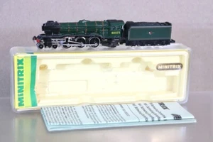 MINITRIX 12037 KIT BUILT BR 4-6-2 CLASS A3 LOCOMOTIVE 60073 ST GATIEN of - Picture 1 of 11