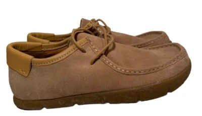 Kalso Earth Darby  Suede Tie Negative Heel Shoe Sz 11 MEN Natural - Image 1 of 4