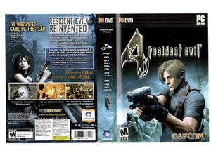 Resident Evil 4 (PC, 2006) Ersatz Cover Box Artwork NUR Original - Bild 1 von 3
