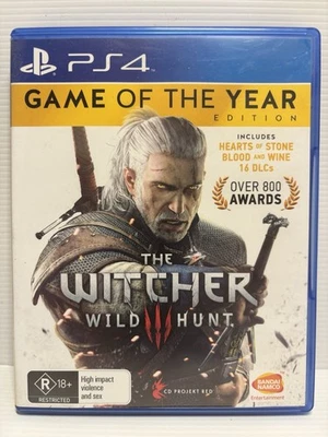 The Witcher III 3 Wild Hunt PlayStation 4 PS4 Game Free Postage - Image 1 of 4
