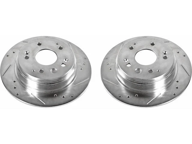 Rear Brake Rotor Set Power Stop 62TDZP64 for Acura TL 2003 2002 2001 1999 2000 - Изображение 1 из 1