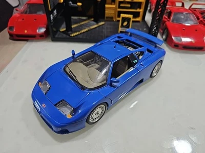 Modello auto Burago Bugatti 110 EB anno 1991 scala 1:18 Made in Italy - Immagine 1 di 4