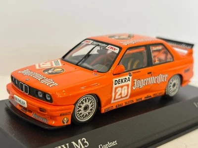 BMW M3 E30 DTM 1992 Jaeger 1/43 MiniChamps modellino auto pressofuso PMA - Immagine 1 di 4