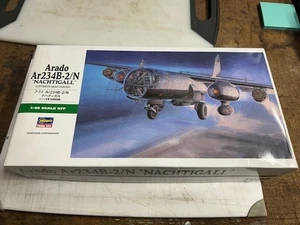 Rare Hasegawa Ar234B-2/N...Kit 9085 (JT85) ..1/48...MINT - Picture 1 of 2
