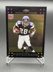 Adrian Peterson Minnesota Vikings 2007 Topps Chrome RC #TC181 - Bild 1 von 3