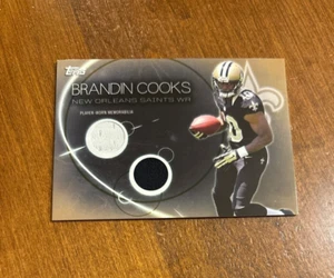 Brandin Cooks 2014 Topps Dual Rookie Jersey #4 Saints Cowboys Beavers RC - Picture 1 of 2