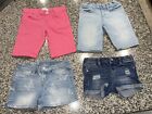 Girls Shorts Size 6 - Lot Of 4 Brand Children’s Place And Members Mark