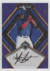 2023 Wild Card Mania Diamond Purple Lasers /8 Yonathan Perlaza #AM-D73 Auto