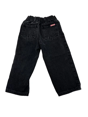 Jeans Bonjour Vintage Años 80 Cintura Elástica Pierna Cónica Talla 5 Niños Niñas Foto 1 de 4