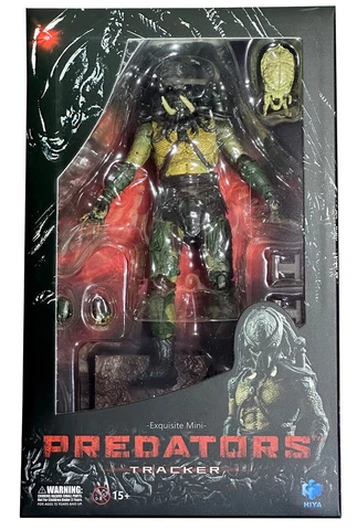 HIYA TOYS PREDATORS TRACKER PREDATOR 1/18 PX EXCLUSIVE ACTION FIGURE ~BRAND NEW~ Cover