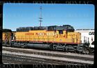 Union Pacific-Up. Emd Sd40u #2714. Colton (Ca). Original Slide 2004.