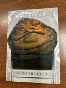 2018 Star Wars Masterwork Base Card #17 - Jabba The Hutt - Picture 1 of 1