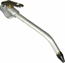 6" Air Blow Gun Heavy Duty Aluminum Pipe Nozzle with solid Brass Rubber tip Tool