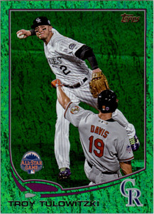 2013 Topps Update Emerald #US88 Troy Tulowitzki