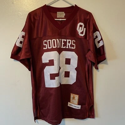 ADRIAN PETERSON Oklahoma Sooners Gridiron Greats Football Jersey - Image 1 of 4