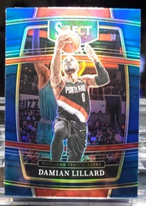 DAMIAN LILLARD 2021-22 Select #3 Prizm Basketball NBA Portland Trail Blazers - Picture 1 of 2