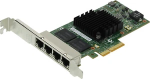 Carte réseau pleine hauteur DELL INTEL I350-T4 1 Go RJ-45 quad port THGMP 0THGMP ok - Photo 1/2