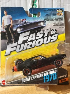 Mattel Fast & Furious 1/55 1970 Dodge Charger Off-Road 1/32 FCF36 FF7 Neu OVP - Bild 1 von 2