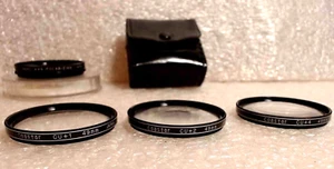 3 Coastar 49mm Nahobjektive mit Etui +1+2 +4 plus 1 Prinz Objektivtücher mehr - Bild 1 von 9