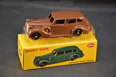 DINKY TOYS MINIATURES DEAGOSTINI PACKARD EIGHT SEDAN 39A SCALA 1/43 - Immagine 1 di 2