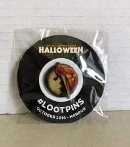 NEW John Carpenters Halloween Pin Loot Crate October 2016 Horror Michael Myers - Picture 1 of 3