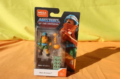 🔥 Mega Construx MOTU Man-At-Arms Masters of the Universe Figure Sealed NEW 🔥 - Image 1 of 4