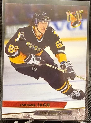 1993-94 Fleer Ultra Jaromir Jagr #65 Pittsburgh Penguins - Image 1 of 2