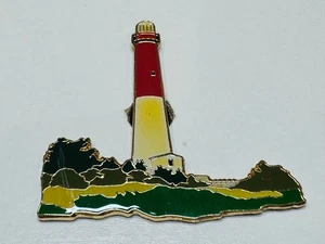 Barnegat Lighthouse Light Station Pin Long Beach Island Ocean County New Jersey - Picture 1 of 2