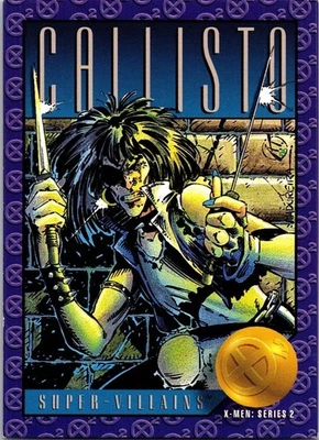 Super-Villains 61 Callisto X-Men Series 2 1993 Skybox Trading Card Game TCG - Image 1 of 2