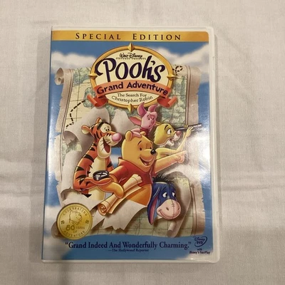 Pooh’s Grand Adventure-Search for Christopher Robin DVD W/ Insert Special Editin Foto 1 de 3