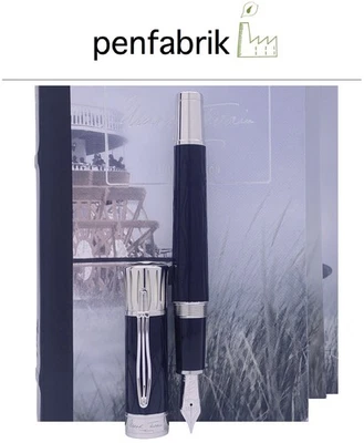 MONTBLANC Writers Edition Mark Twain FOUNTAIN PEN PEN 105635 NEW ORIGINAL BOX - Image 1 of 4