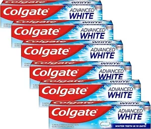 6x Pasta de dientes Colgate Advanced blanca 100 ml - Imagen 1 de 7