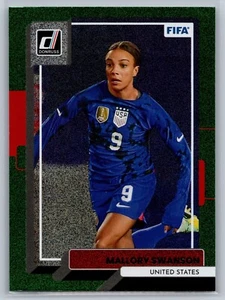 2022-23 Donruss Soccer Mallory Swanson Green Foil Exclusive Parallel - Picture 1 of 2