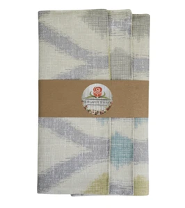 Handmade placemats - DIAMOND GREY - 43 x 29 cm Set of 2 - Picture 1 of 3