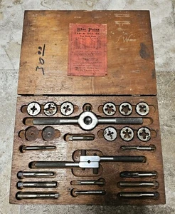 Vintage Blue Point Snap On Gewindebohrer und Schneideisen Set - Bild 1 von 14