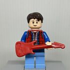 Lego Back To The Future Idea001 Marty Mcfly Minifigure & Guitar 71201 21103 Note